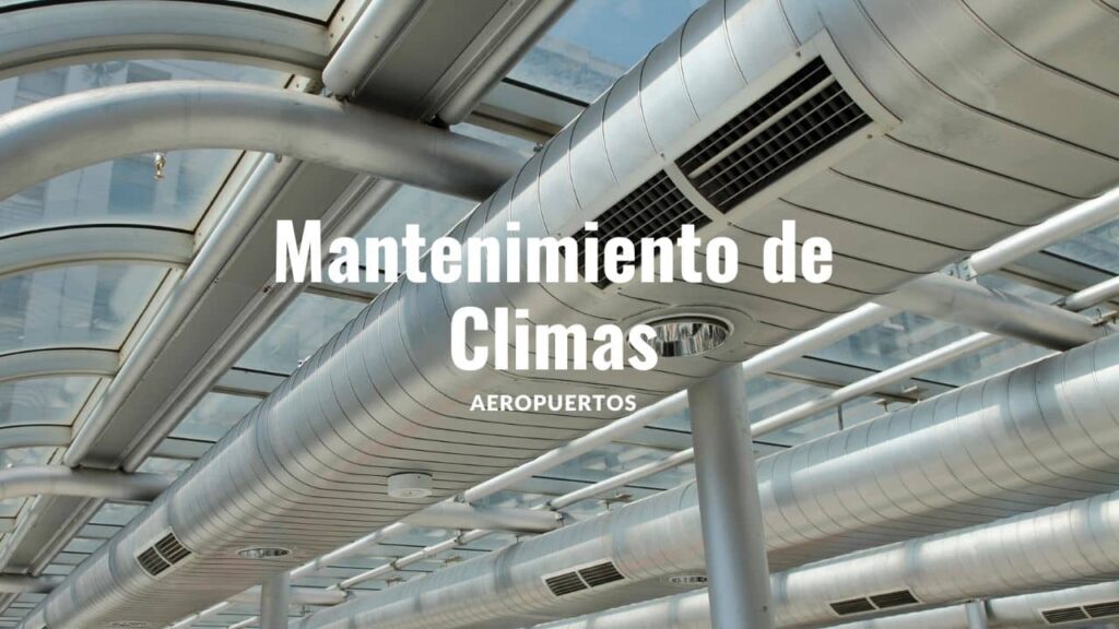 Mantenimiento de climas aeropuerto